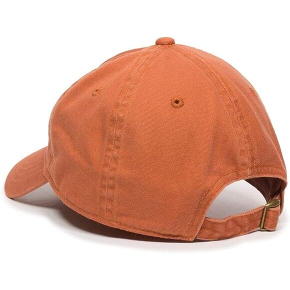 Halloween Pumpkin Hat Embroidered Cotton Adjustable Baseball Cap Dad Hat Orange - Picture 4 of 4